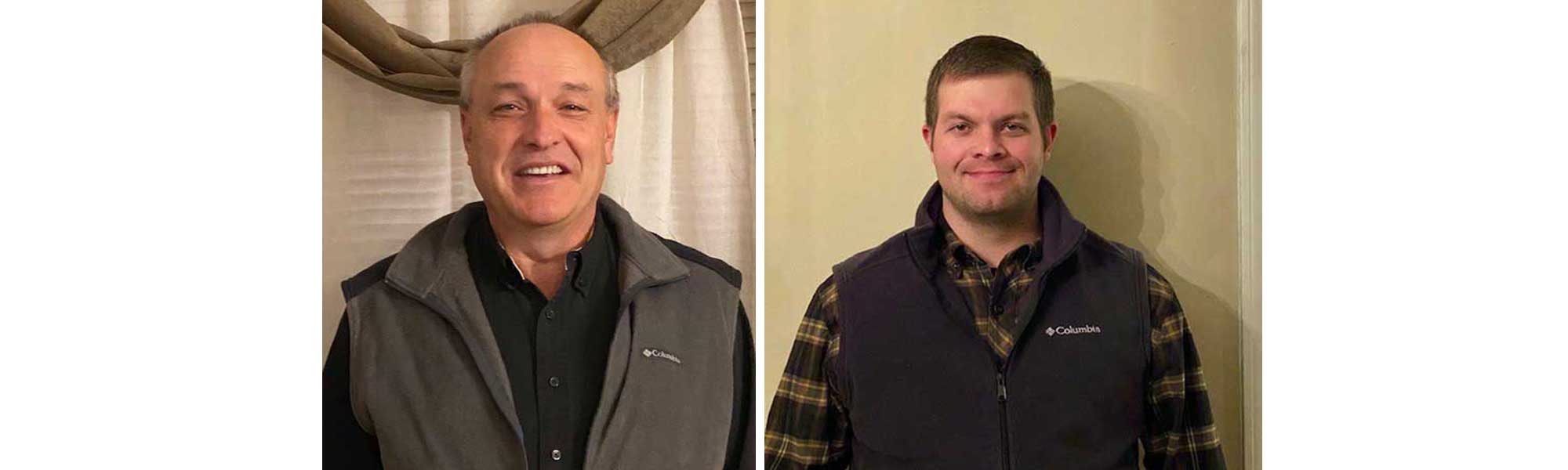 Donald Riley and Justin Dozier